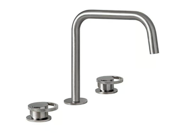 SMILE 5710038 - Countertop 3 hole bridge mixer by QD Magistro Lab - view 2